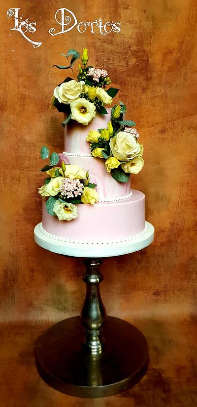 Wedding cake - Cake by Los dortos