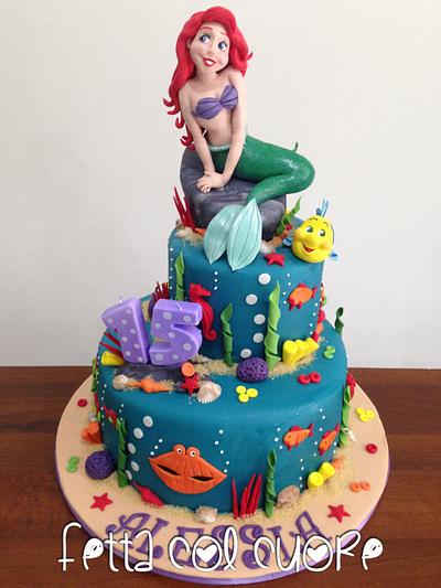 Ariel Cake - Cake by Fetta col cuore