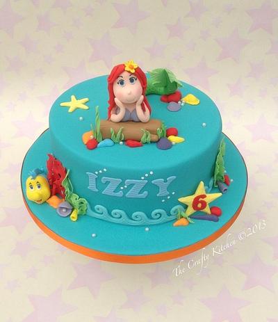 Ariel - The Little Mermaid - Cake by The Crafty Kitchen - Sarah Garland