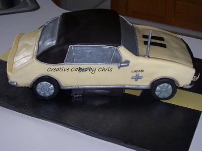 1967 Chevy Camero - Cake by Creative Cakes by Chris