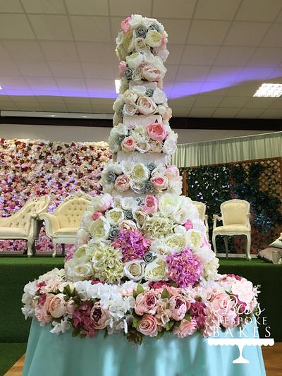 Floral Wedding Cake - Cake by Sweet Alchemy Wedding Cakes