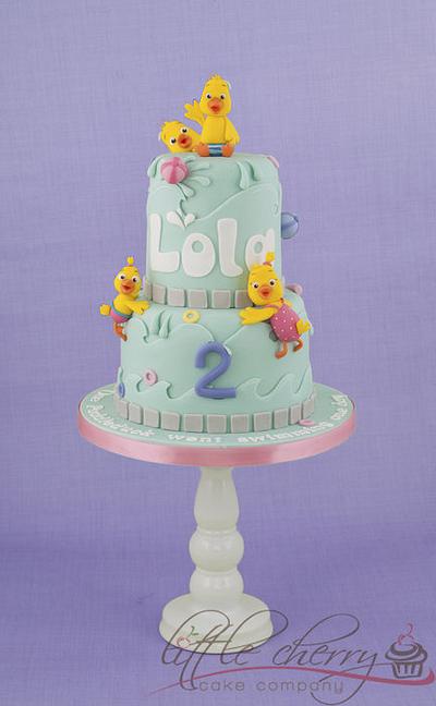 Puddle Duck Swimming Cake - Cake by Little Cherry