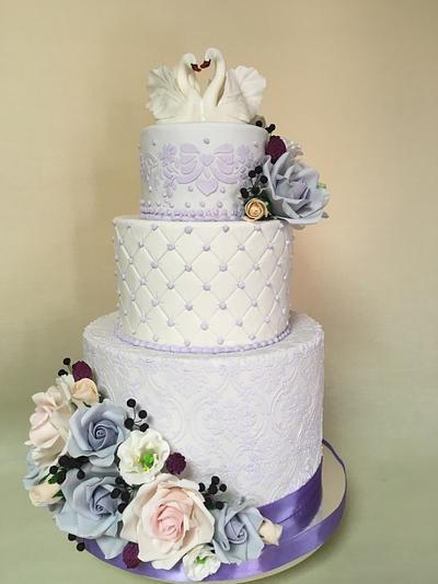 Violet - Cake by Oksana Kliuiko