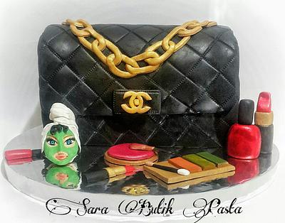 Chanel bag cake - Cake by Meral Yazan 