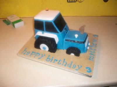 Tractor Cake - Cake by jens cakes
