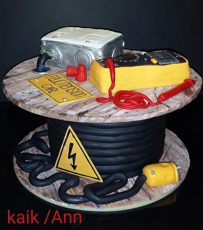 electrician cake - Cake by ann