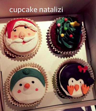 Christmas cupcake - Cake by Adrialicious 