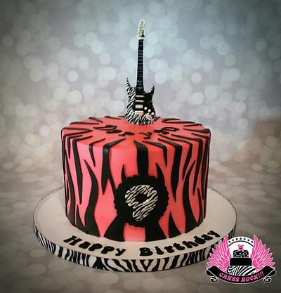 Rocking Zebra Outside & Inside - Cake by Cakes ROCK!!!  
