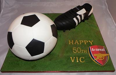 Soccer Ball - Cake by Kazmick