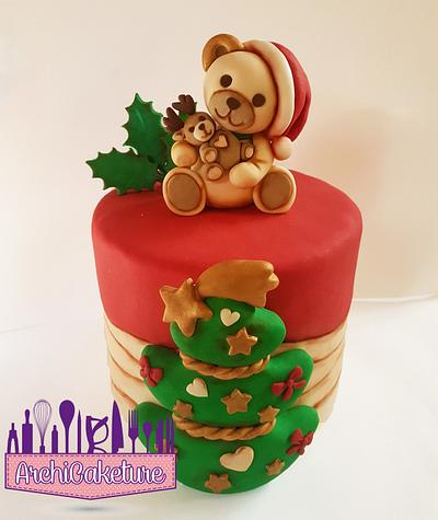 Thun Christmas Cake - Cake by Archicaketure_Italia
