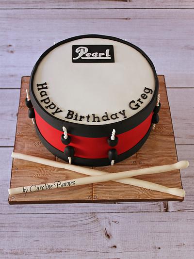 Pearl Drum Cake - Cake by Love Cake Create