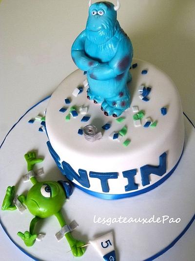 Monster & Co - Cake by gateauxpao