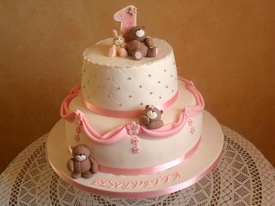 Teddy bear cake - Cake by Sloppina in cucina