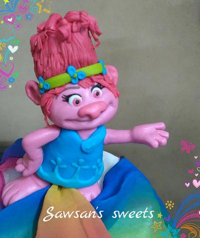 Princess poppy - Cake by Sawsan's sweets