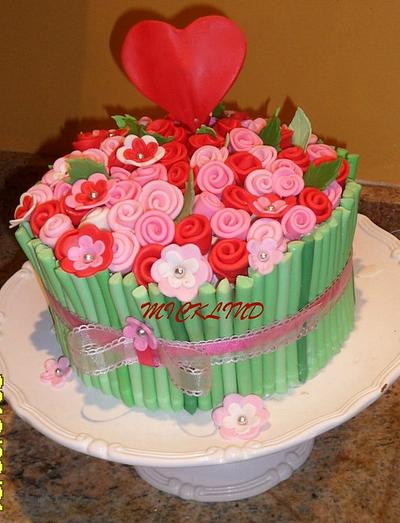 JUST TO SAY I LOVE U - Cake by Linda