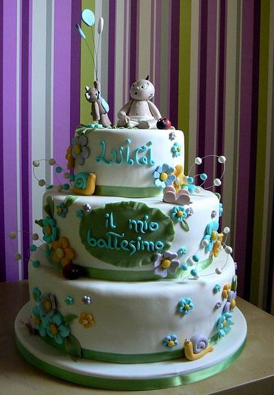 Torta battesimo - Cake by Monia