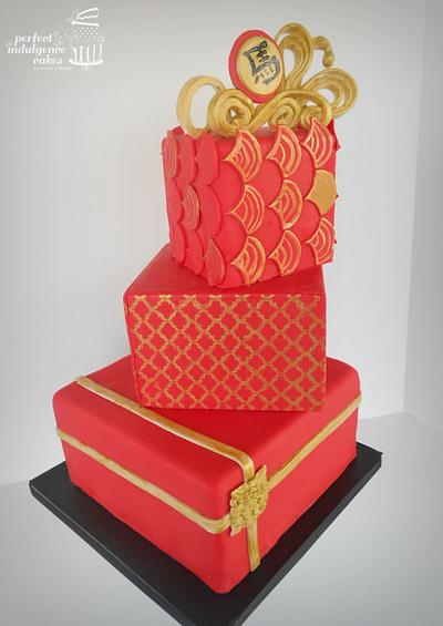 Chinese New Year: 2014 Year of the Horse  - Cake by Maria Cazarez Cakes and Sugar Art