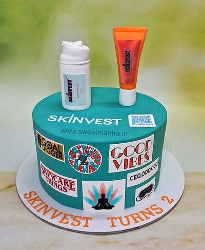 Custom cake for Brand Anniversary - Cake by Sweet Mantra Homemade Customized Cakes Pune