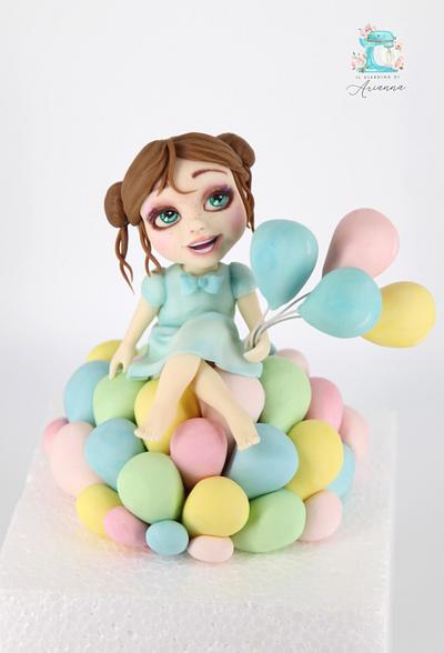 🎈🎈🎈🎈cake topper baby - Cake by Arianna