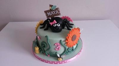 Bug themed cake! - Cake by Amy's Bespoke Cakes