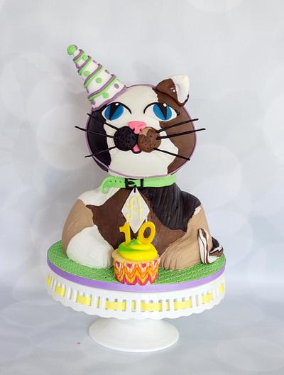Here kitty kitty - Cake by Anchored in Cake