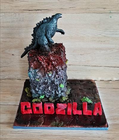 Godzilla  - Cake by Desislava Tonkova