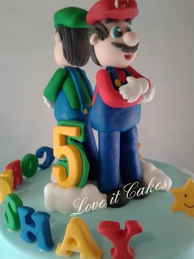 mario & Luigi - Cake by Love it cakes