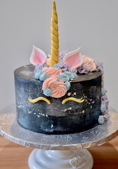 Galaxy Unicorn Cake - Cake by Sugar High Score