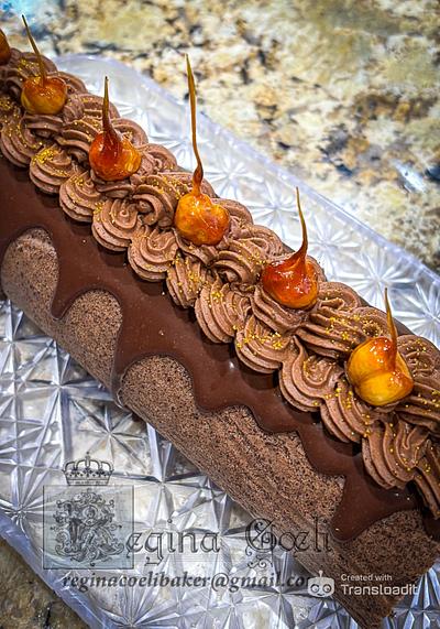 Praline Roulade - Cake by Regina Coeli Baker