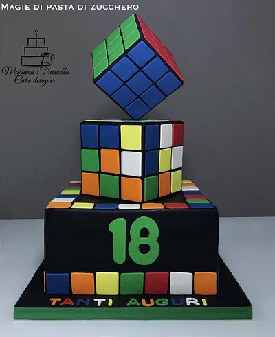 Cubo di Rubik - Cake by Mariana Frascella