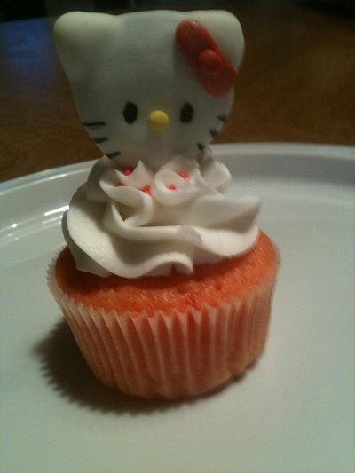hello kitty cupcakes - Cake by tasteeconfections
