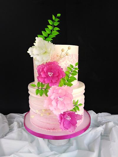 For the anniversary of 💗 - Cake by Dari Karafizieva