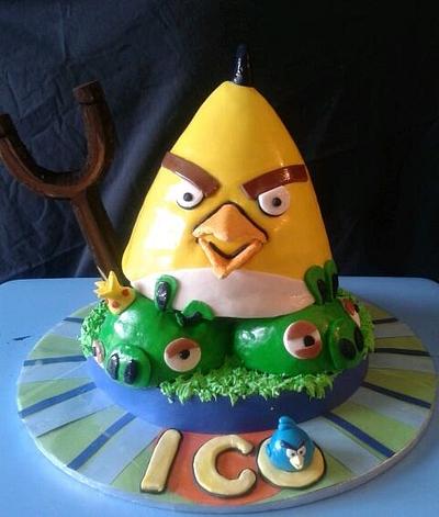 Angry birds  - Cake by Le torte di Anny