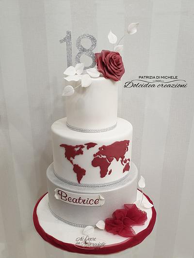 18th! The world is Yours! - Cake by Dolcidea creazioni