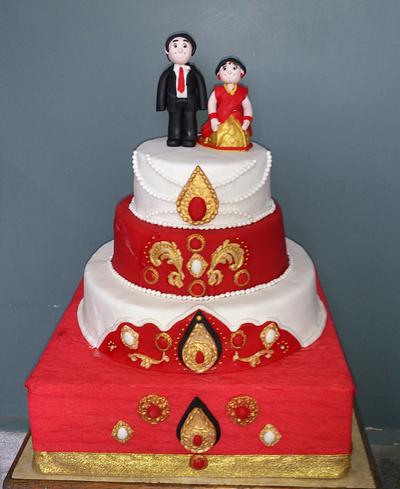 Wedding Cake - Cake by BAker's Hutt