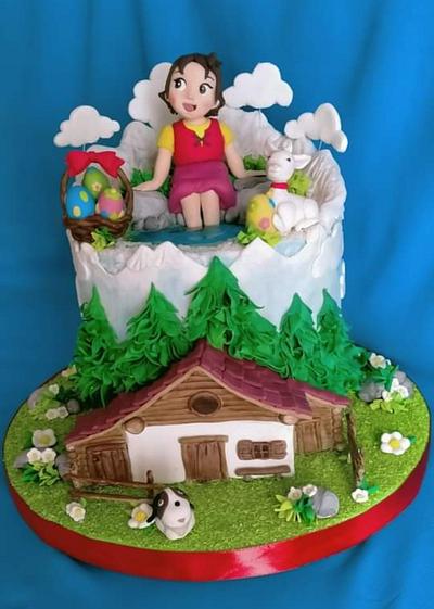 Heidi e la Pasqua  - Cake by Maria Gerarda Scaraia 