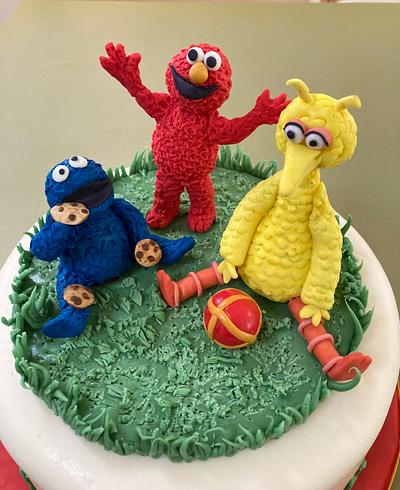 Sesame Street birthday cake - Cake by Goreti