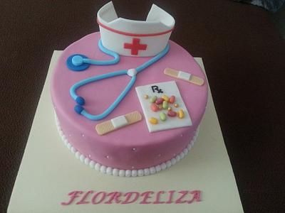 Nurse Cake - Cake by Rovi