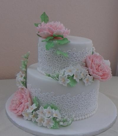 Wedding cake - Cake by Aliena