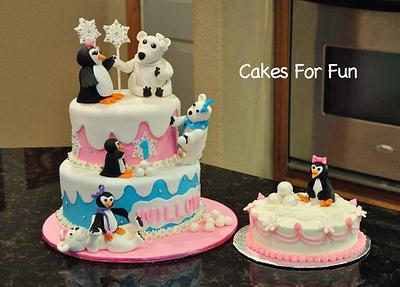 Winter fun - Cake by Cakes For Fun
