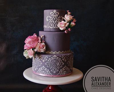 Elegance and Grace - Cake by Savitha Alexander
