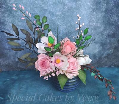 Summer flowers - Cake by Vesi