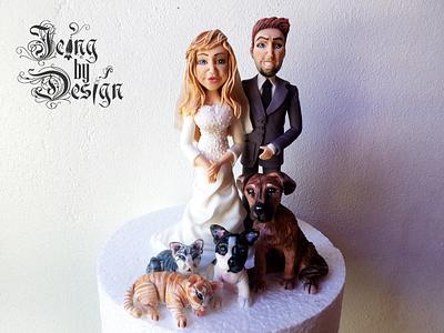 Furry Family :) - Cake by Jennifer
