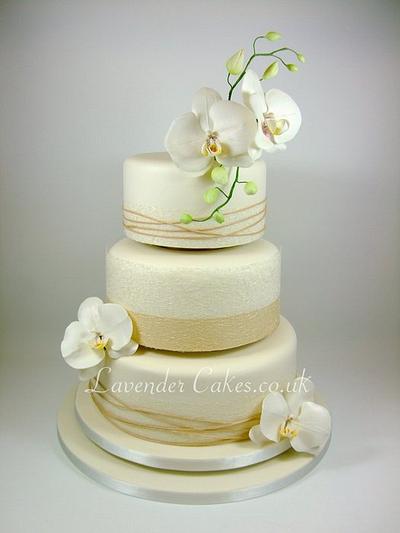 Orchid - Cake by Jenny Gibson