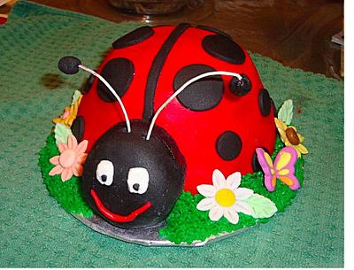 Lady Bug Birthday - Cake by Julia 