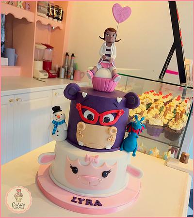 Doc McStuffins Cake - Cake by Cutsie Cupcakes