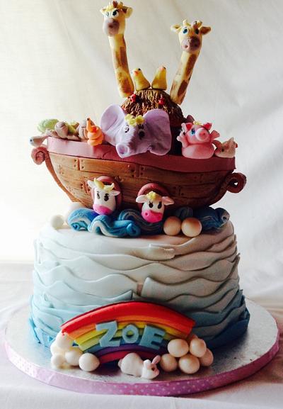 Noah's ark for a 2 year old. - Cake by Joy Apollis