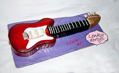 Electric Guitar - Cake by Lenkydorty