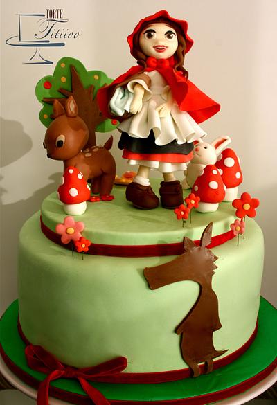 Little red riding hood - Cake by Torte Titiioo