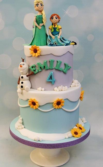 Frozen Fever - Cake by Shereen